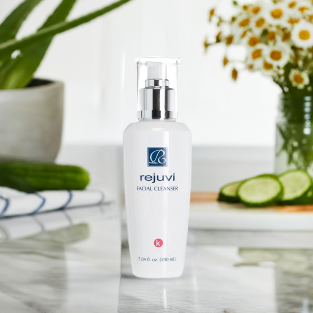 Rejuvi k Facial Cleanser - Complete AHA Cleanser for Combination Skin